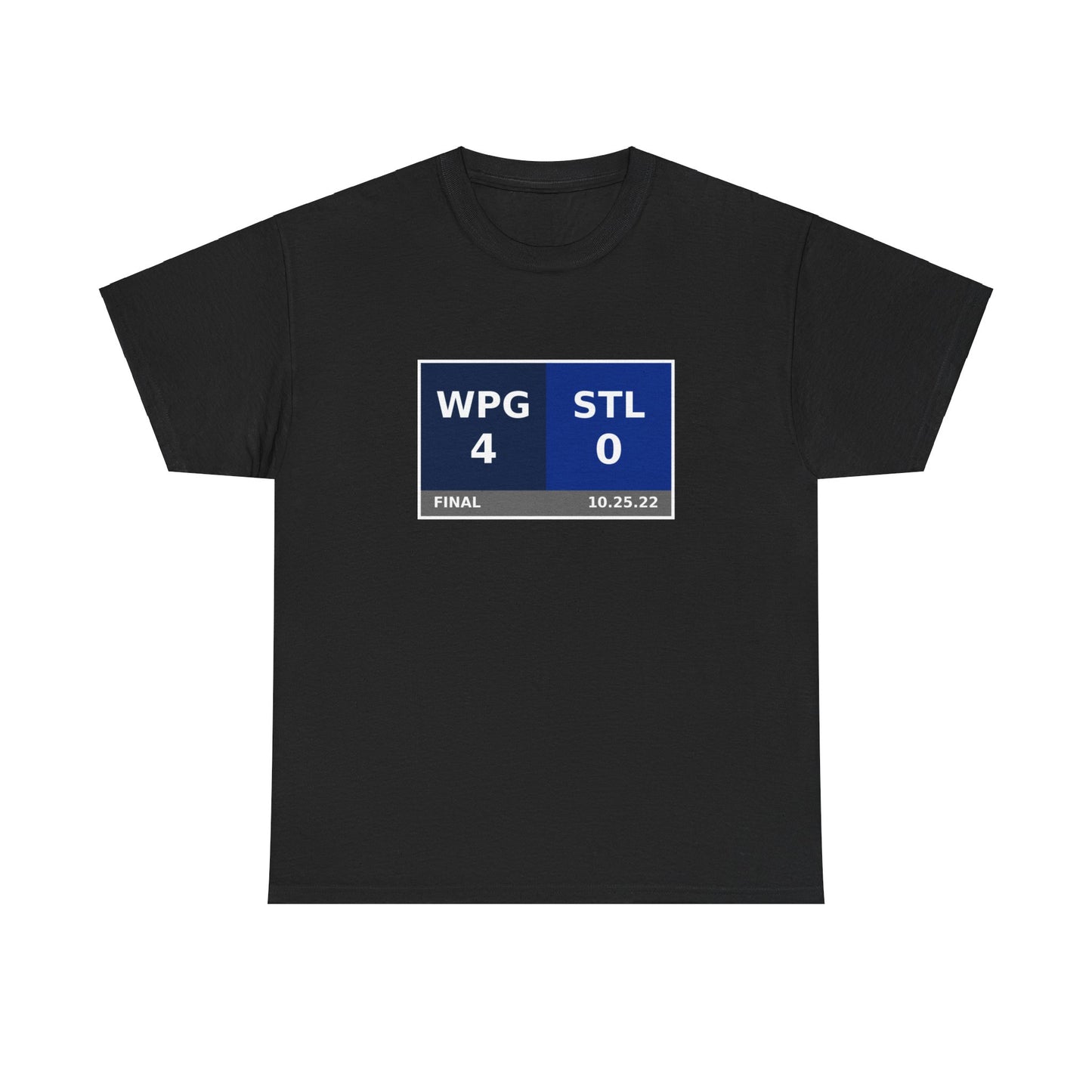 WPG vs STL Scoreboard Tee 10.25.22