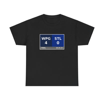 WPG vs STL Scoreboard Tee 10.25.22