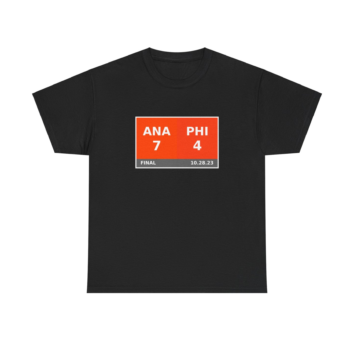 ANA vs PHI Scoreboard Tee 10.28.23