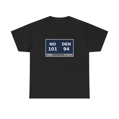 NO vs DEN Scoreboard Tee 11.15.24