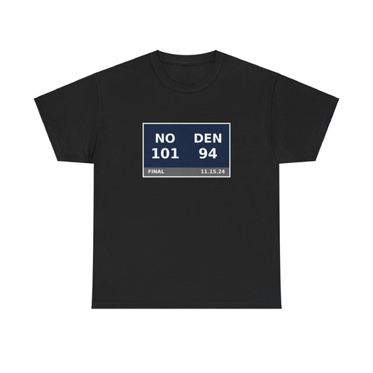 NO vs DEN Scoreboard Tee 11.15.24