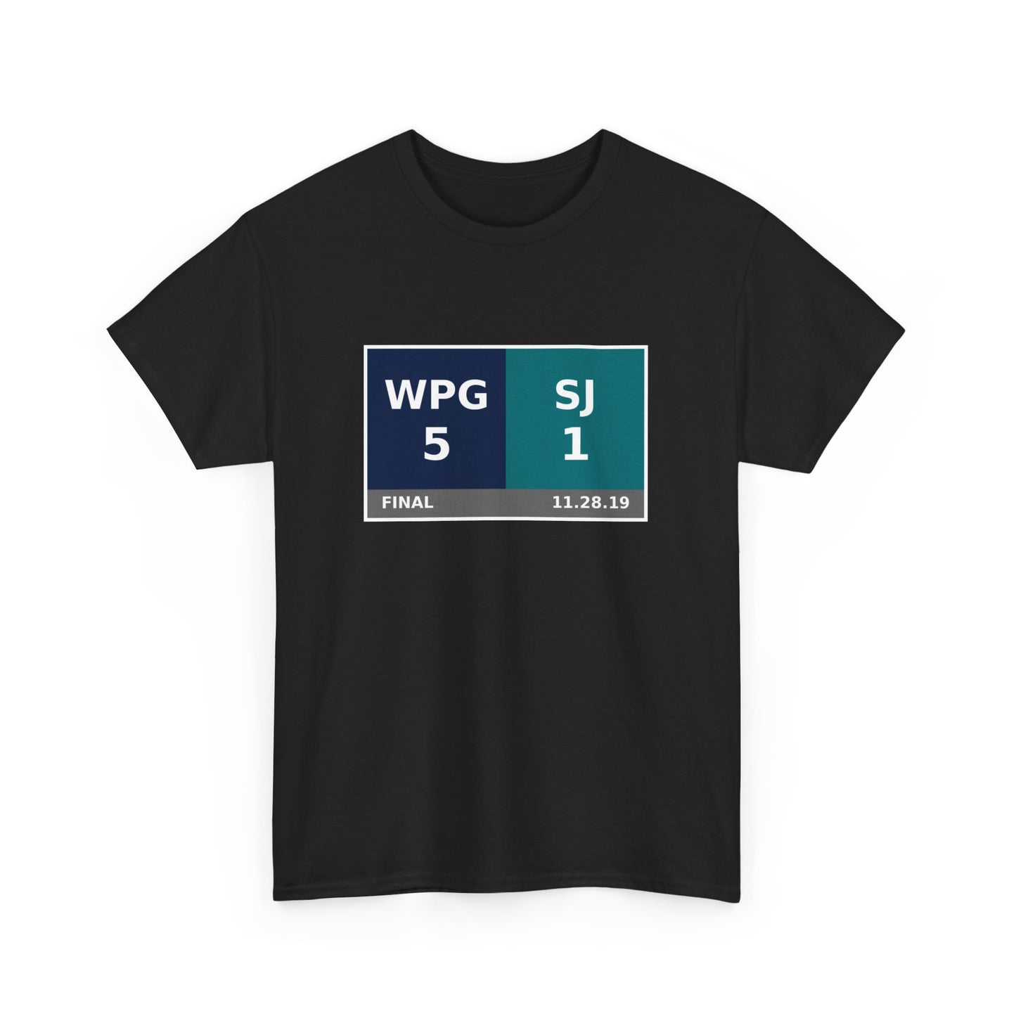 WPG vs SJ Scoreboard Tee 11.28.19