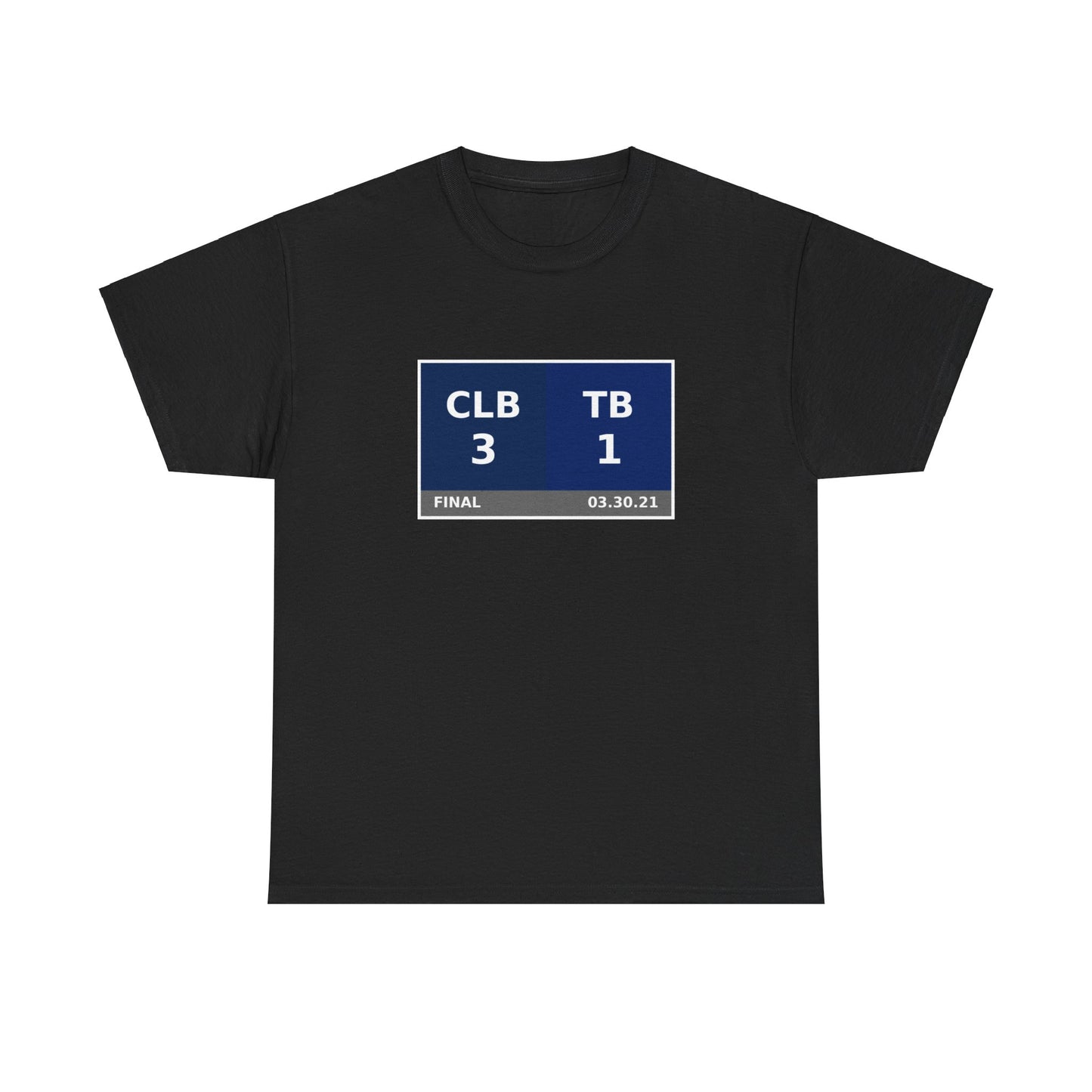 CLB vs TB Scoreboard Tee 03.30.21