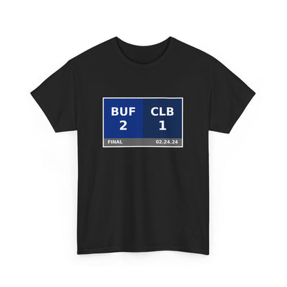 BUF vs CLB Scoreboard Tee 02.24.24