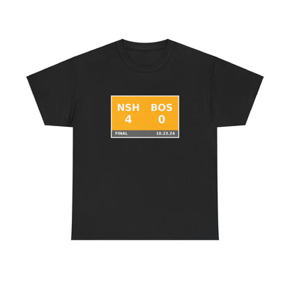 NSH vs BOS Scoreboard Tee 10.23.24