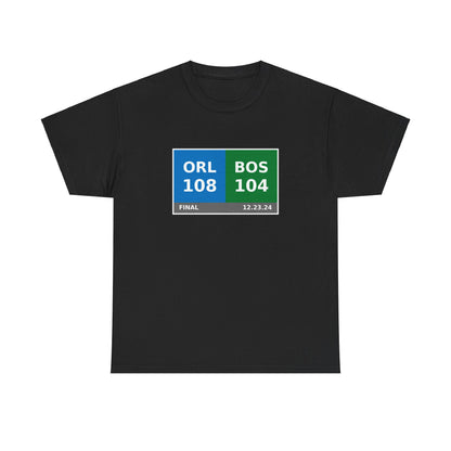 ORL vs BOS Scoreboard Tee 12.23.24