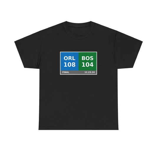 ORL vs BOS Scoreboard Tee 12.23.24