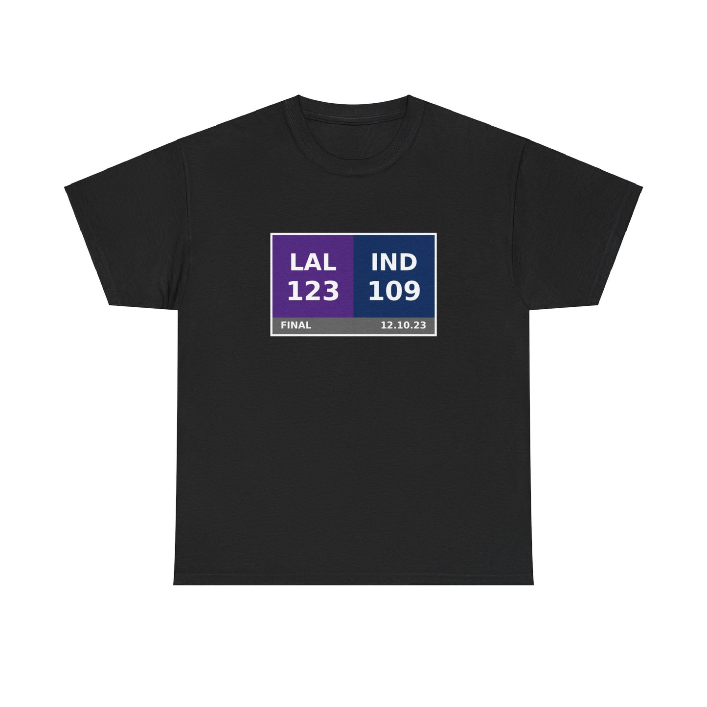 LAL vs IND Scoreboard Tee 12.10.23