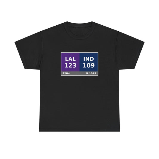 LAL vs IND Scoreboard Tee 12.10.23