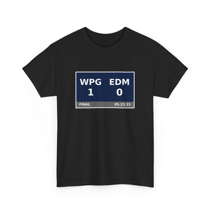 WPG vs EDM Scoreboard Tee 05.22.21