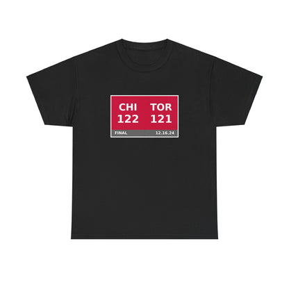 CHI vs TOR Scoreboard Tee 12.16.24