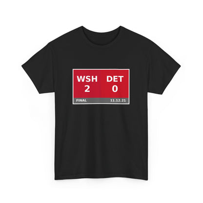 WSH vs DET Scoreboard Tee 11.12.21