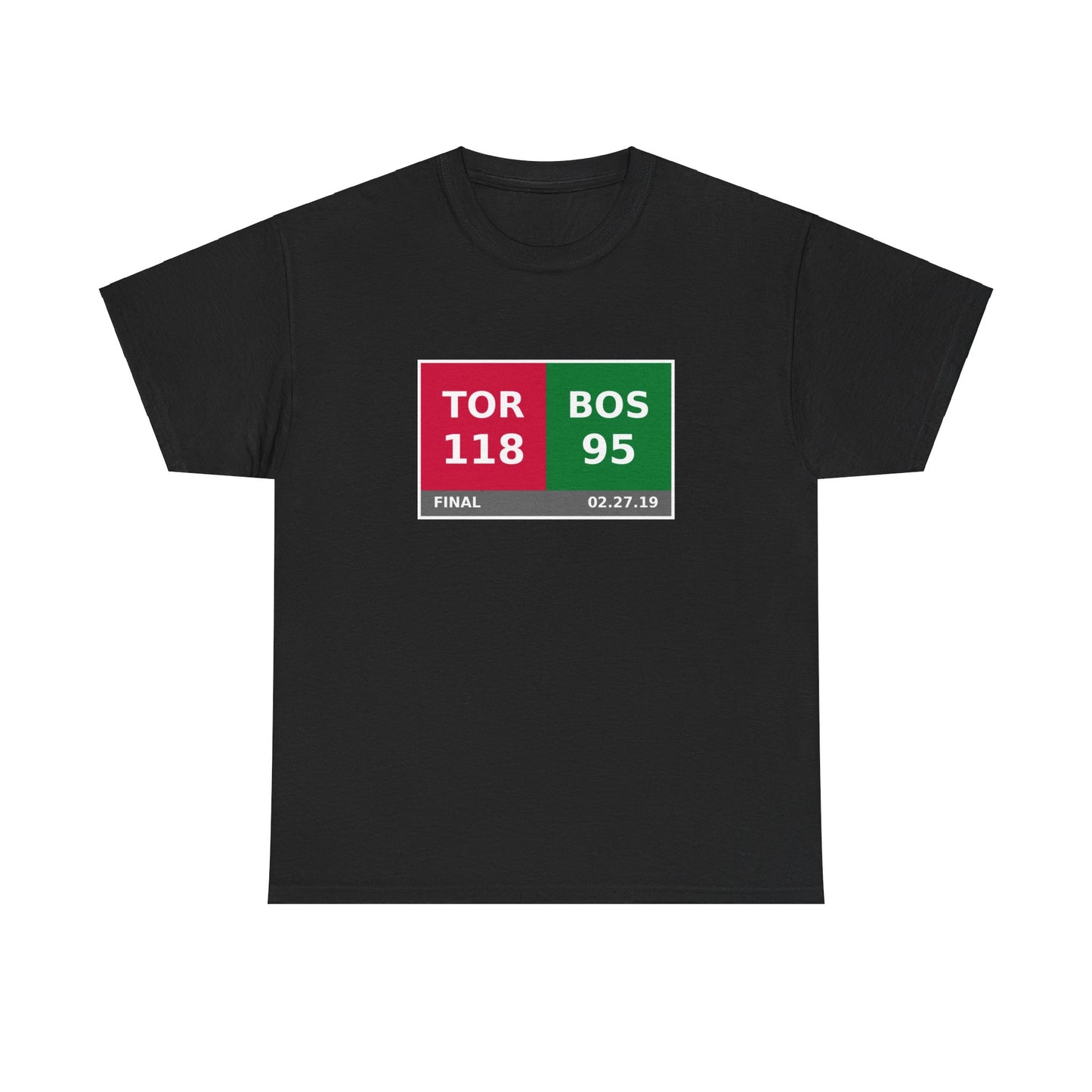 TOR vs BOS Scoreboard Tee 02.27.19