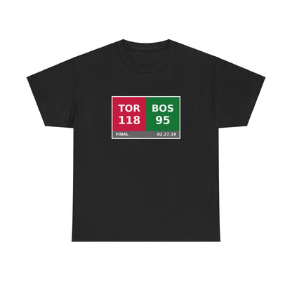 TOR vs BOS Scoreboard Tee 02.27.19