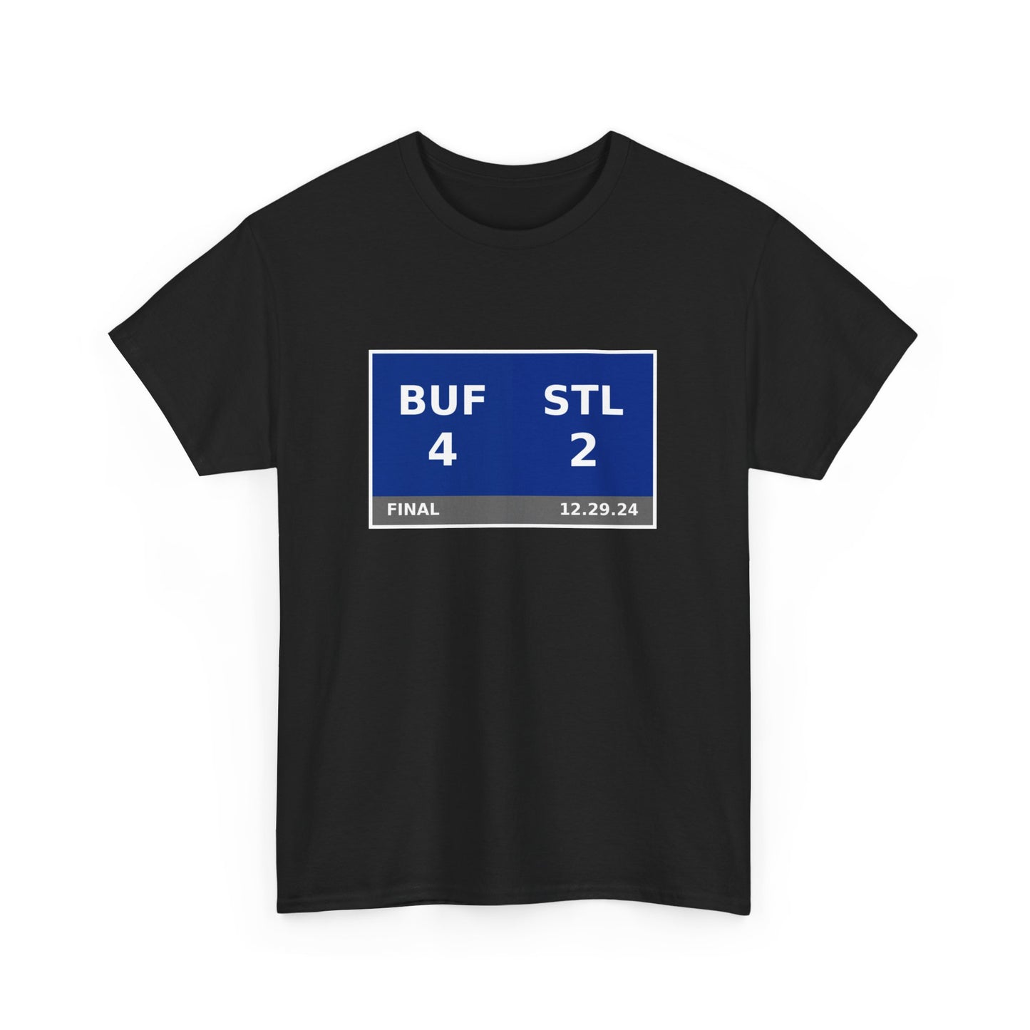 BUF vs STL Scoreboard Tee 12.29.24