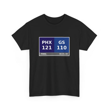 PHX vs GS Scoreboard Tee 10.31.19