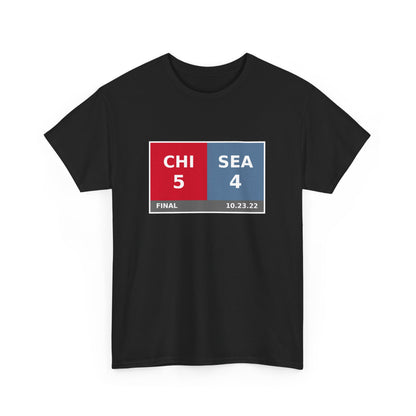 CHI vs SEA Scoreboard Tee 10.23.22