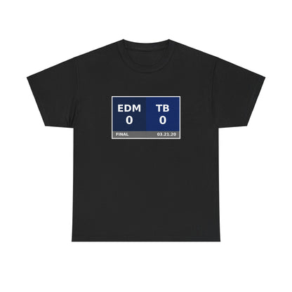 EDM vs TB Scoreboard Tee 03.21.20