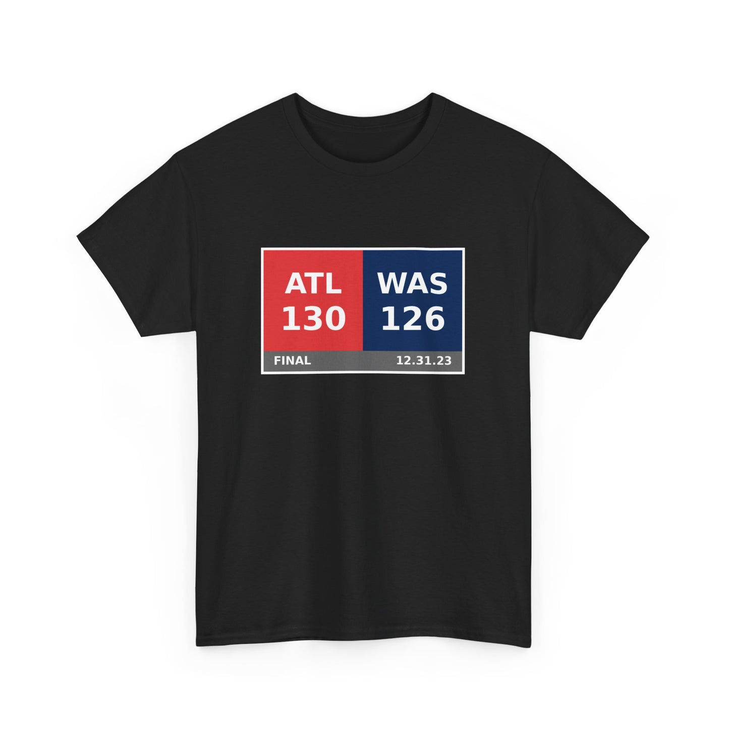 ATL vs WAS Scoreboard Tee 12.31.23