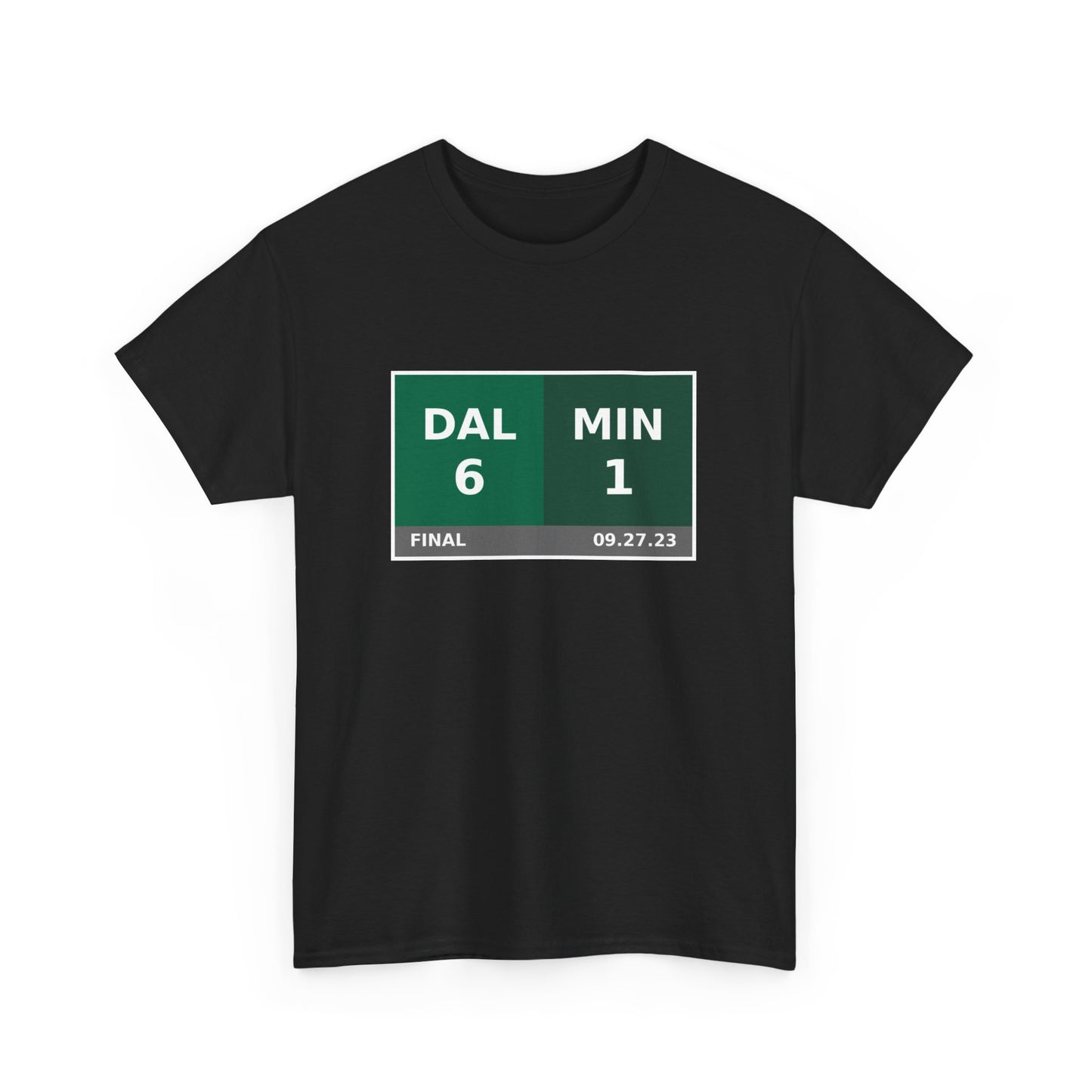 DAL vs MIN Scoreboard Tee 09.27.23