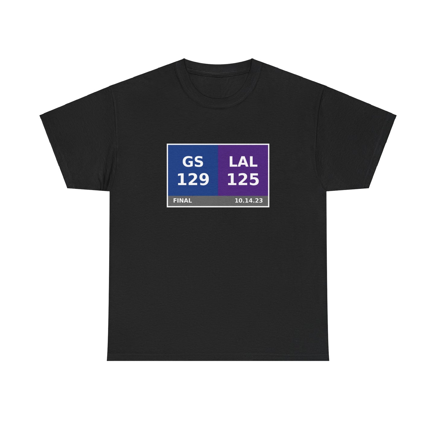 GS vs LAL Scoreboard Tee 10.14.23