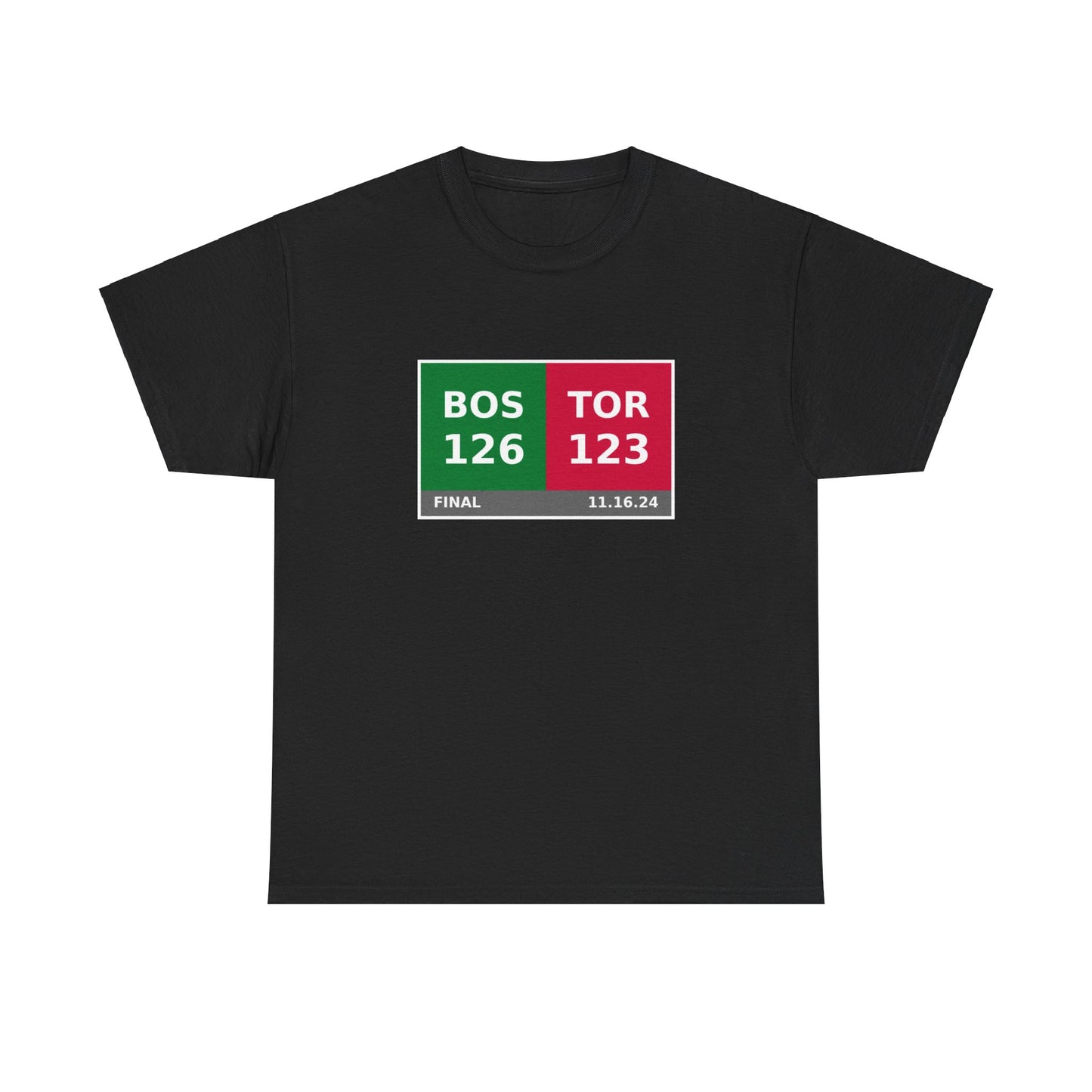 BOS vs TOR Scoreboard Tee 11.16.24