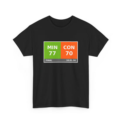 MIN vs CON Scoreboard Tee 10.01.24