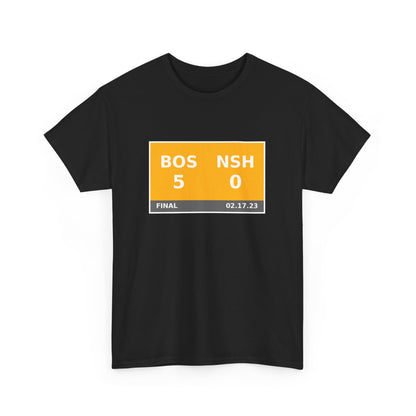 BOS vs NSH Scoreboard Tee 02.17.23