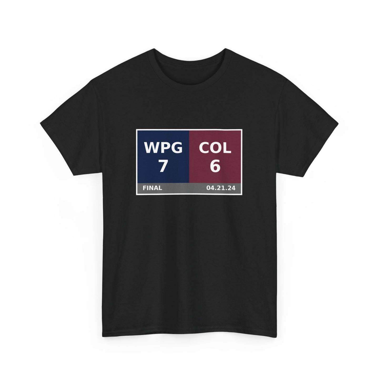 WPG vs COL Scoreboard Tee 04.21.24