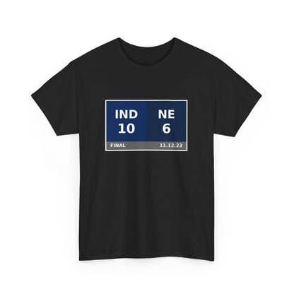 IND vs NE Scoreboard Tee 11.12.23