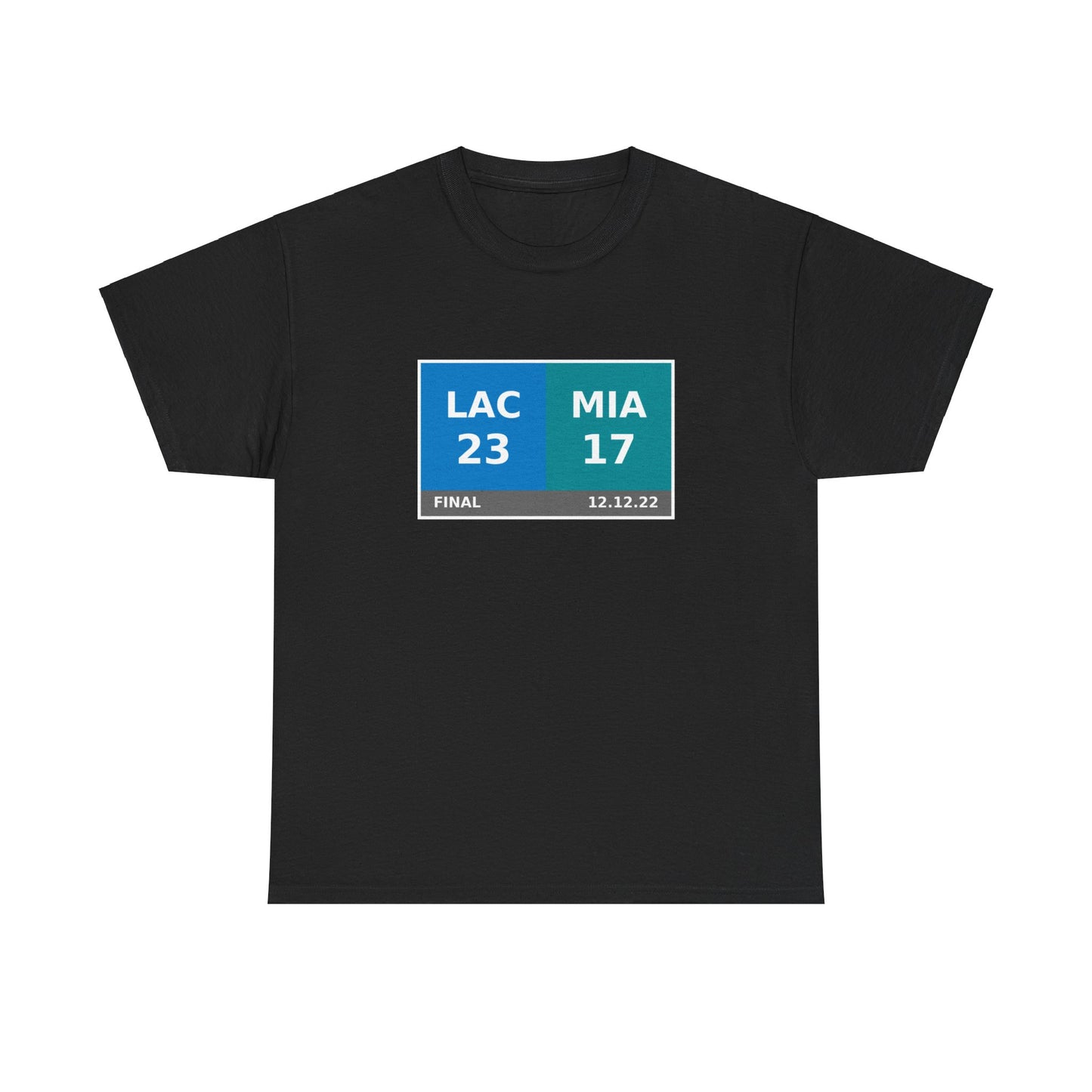 LAC vs MIA Scoreboard Tee 12.12.22