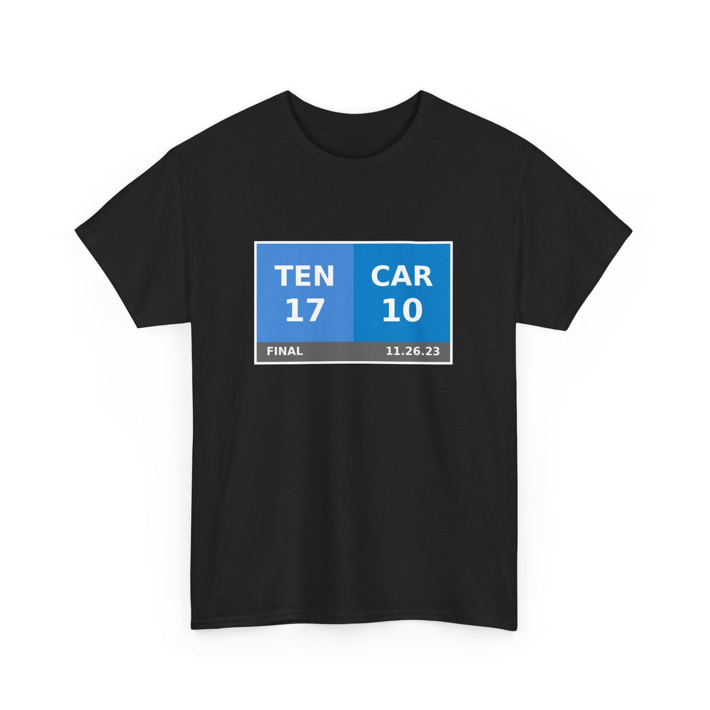 TEN vs CAR Scoreboard Tee 11.26.23