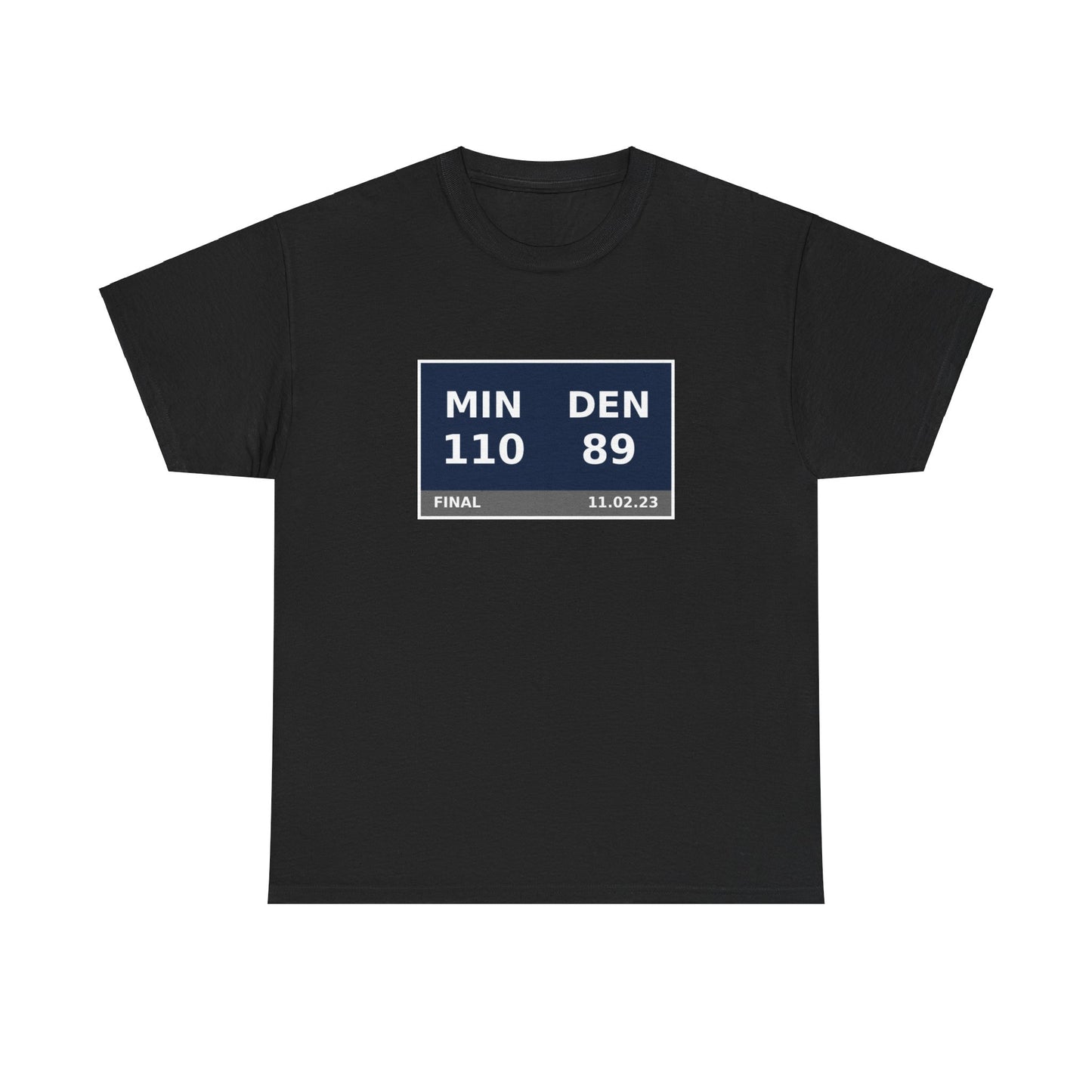 MIN vs DEN Scoreboard Tee 11.02.23