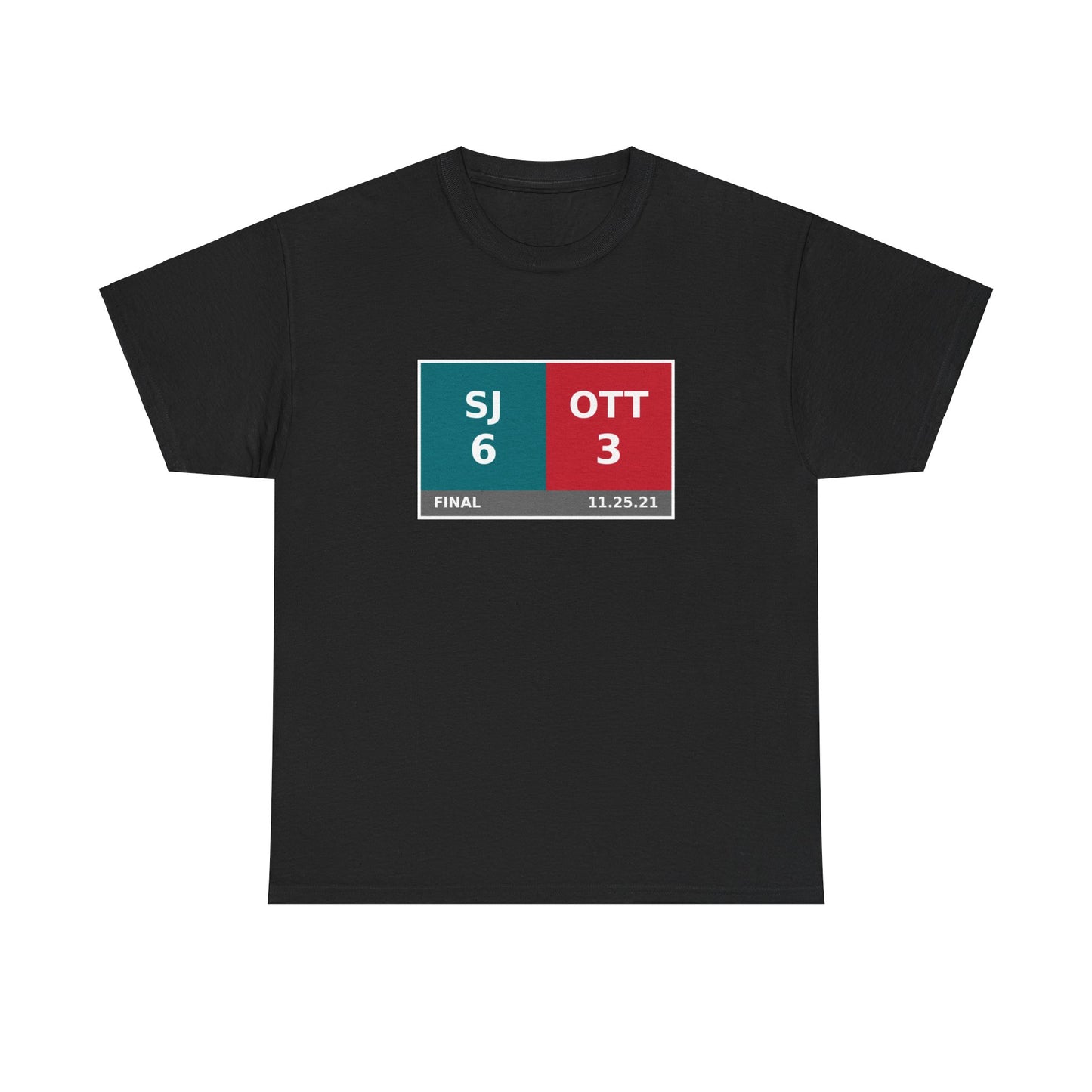 SJ vs OTT Scoreboard Tee 11.25.21